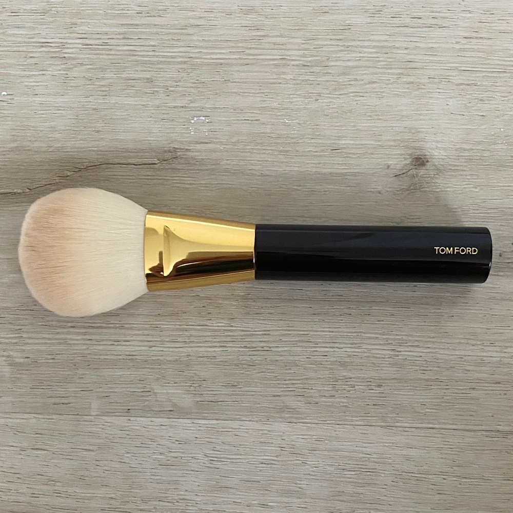 Tom Ford Luxurious Gold and Black Makeup Brush